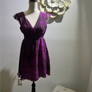 Silk AX Armani exchange On knee dress Size 0